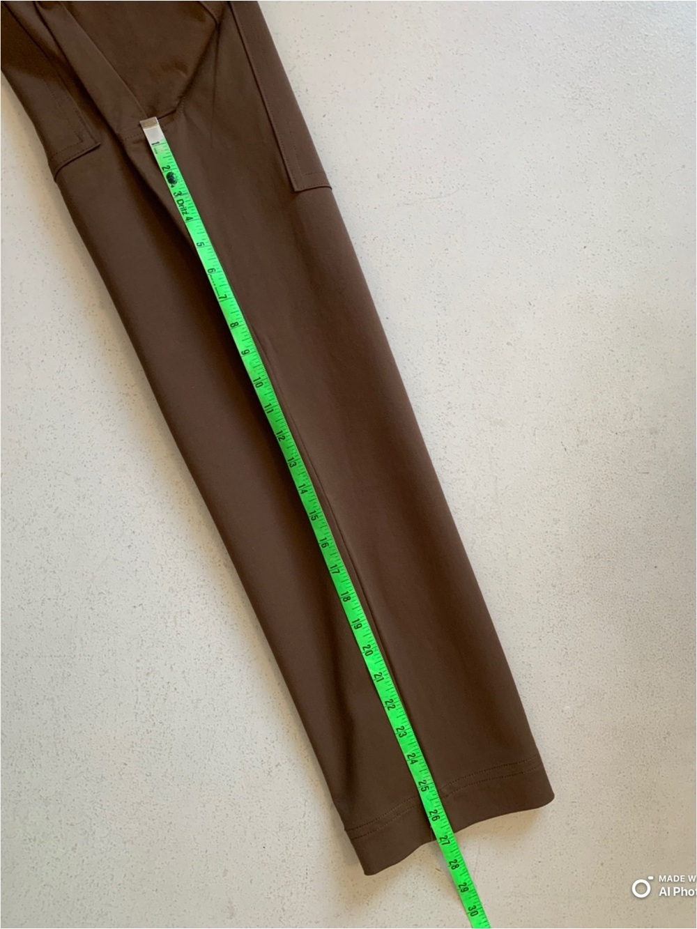 Everlane Cocoa Brown Bi-Stretch Utility Pant Size 00 NWT Fall Casual - Picture 16 of 17